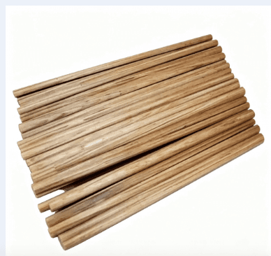 Insulation Laminated Wood Round Bar
